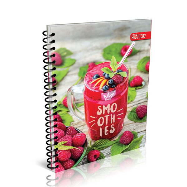 Spiral college pad ''Fruits'' A4, 70 sheets lines 