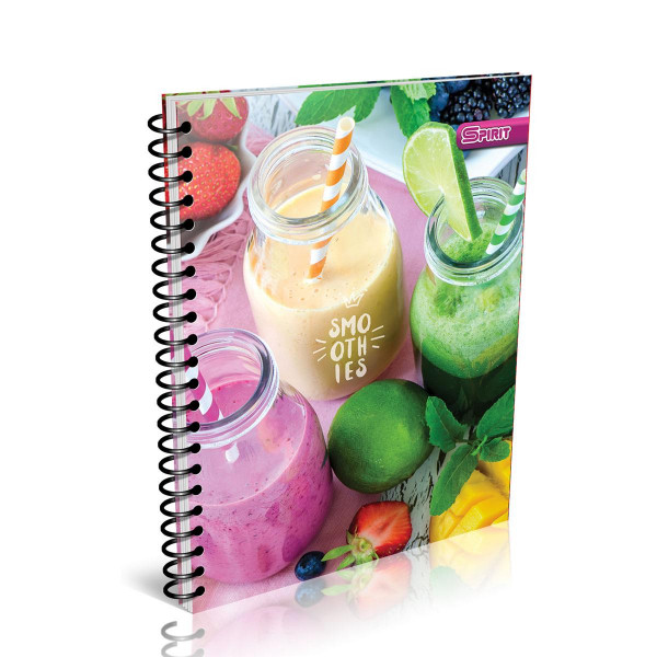 Spiral college pad ''Fruits'' A4, 70 sheets lines 