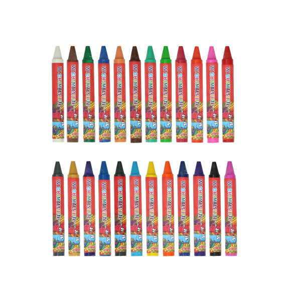 Wax crayons, 24pcs color 