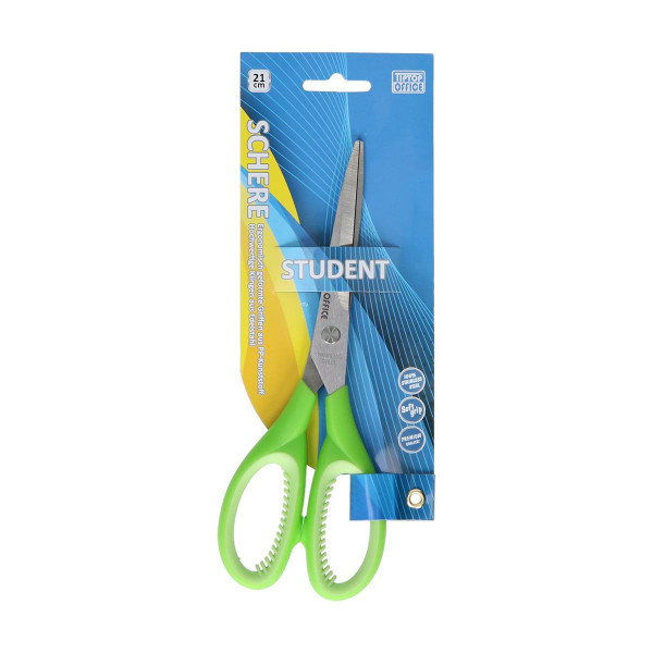 Scissors ''Soft Grip Student'', 21cm 