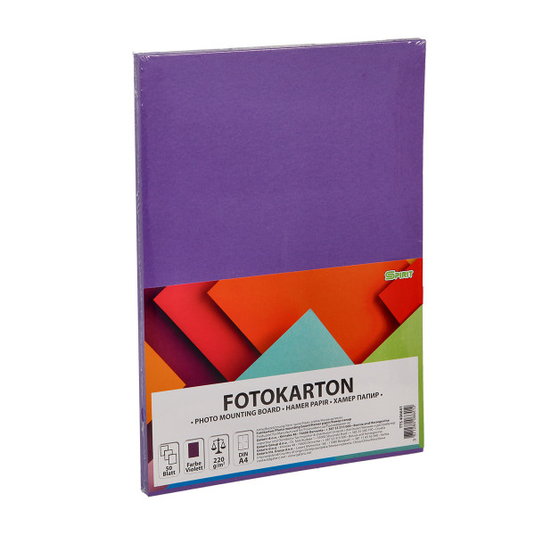 Foto Karton 220g A4, 50/1 