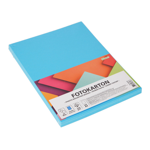 Papir Hamer 220g A4 50/1 Plava A 