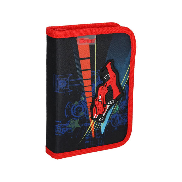 Pencil case 3D ''FORMULA'', 1-Zipper, 28-pcs 