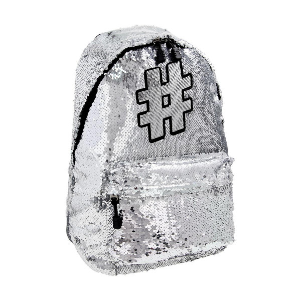 Ruksak ''HASHTAG SILVER'' 