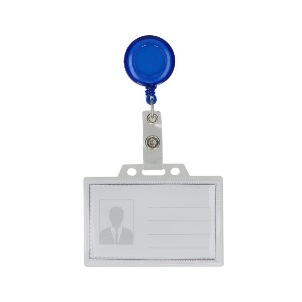 ID Card Holder with ''YoYo'' Chain, 90x60mm 