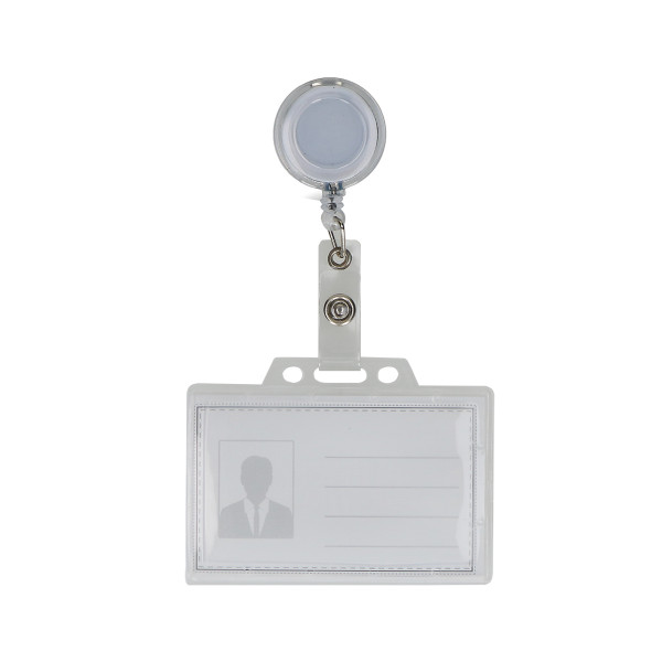 ID Card Holder with ''YoYo'' Chain, 90x60mm 