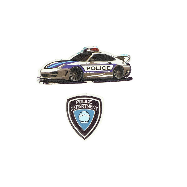 Stiker ''POLICE'' Patch Me, 2/1 (Blister) 