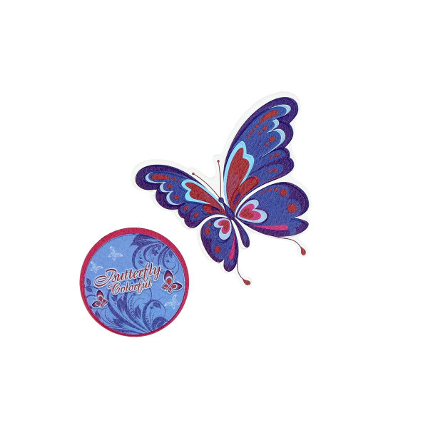 Stiker ''BUTTERFLY'', 2/1 