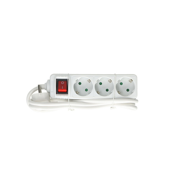 Exstension Cord 3-Socket, 1.5m 