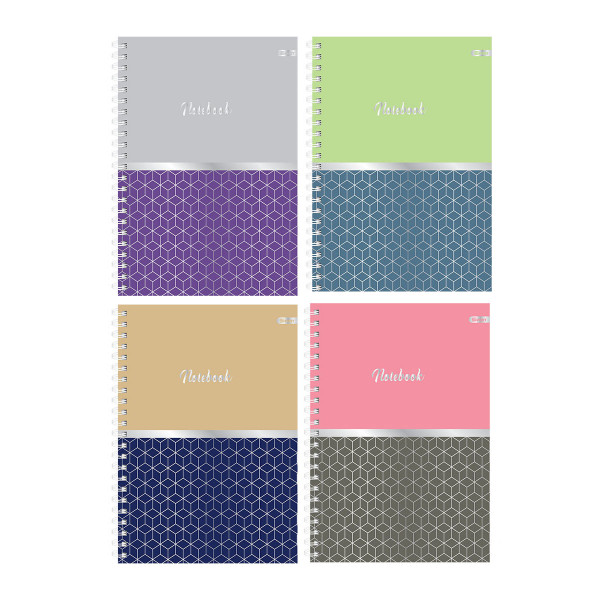 Spiral Notebook ''ELEGANT'' A5 Soft Cover, Squared 