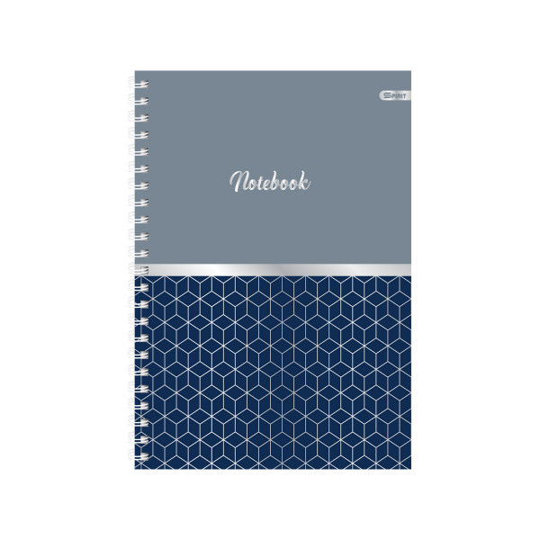 Spiral Notebook ''ELEGANT'' A5 Soft Cover, Squared 