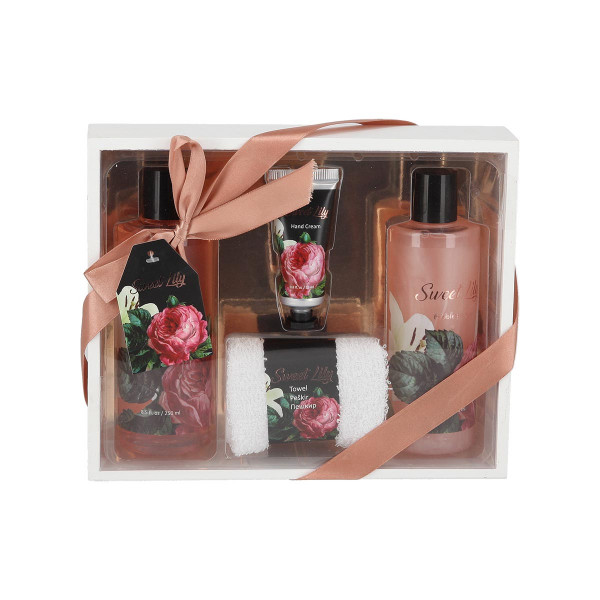 Spa set Sweet Lilly ( Rose&White Lilly ) 