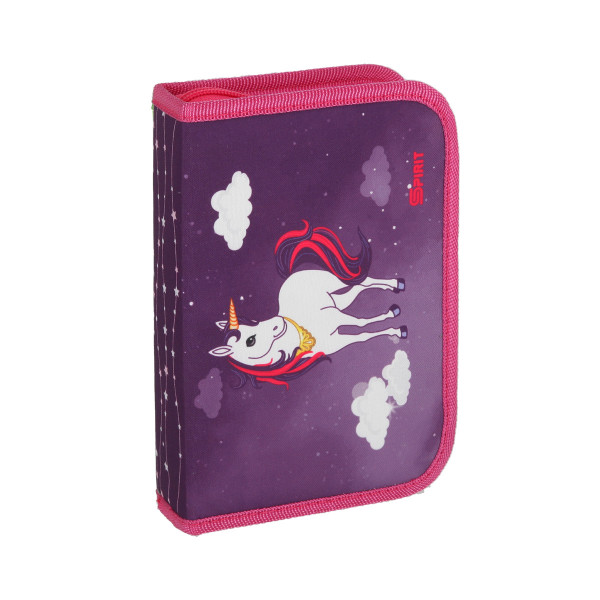 Pencil case ''UNICORN'', 1-Zipper, 24-pcs 