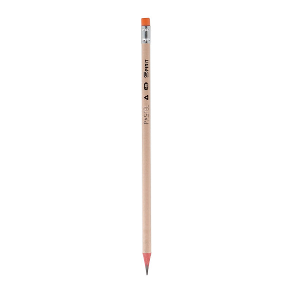 Wooden Pencils with Eraser ''Pastel'', 1/1 