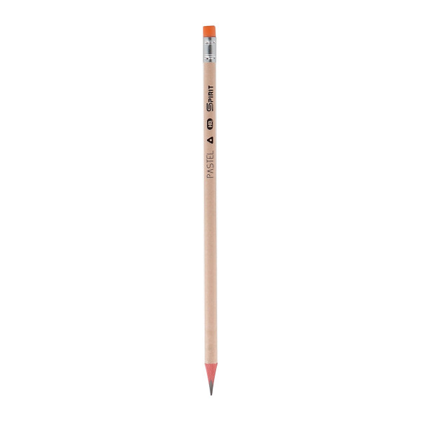 Wooden Pencils with Eraser ''Pastel'', 72/1 