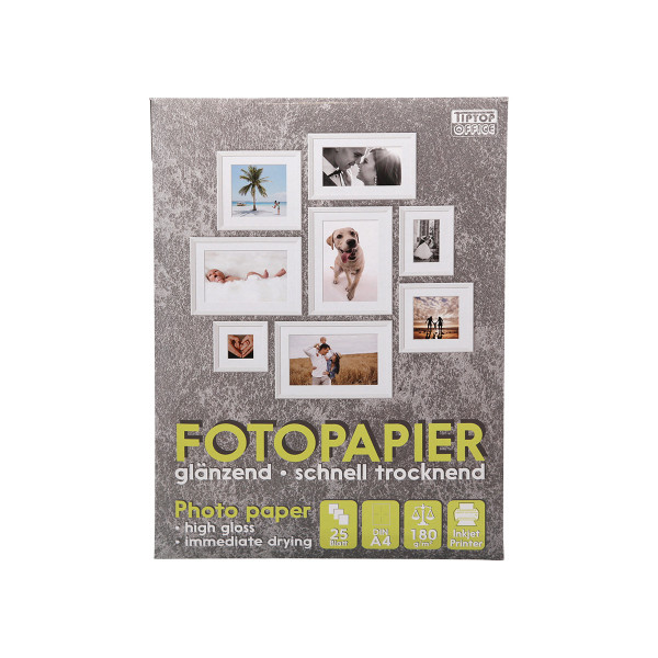 Fotopapier A4 25/1 180g 