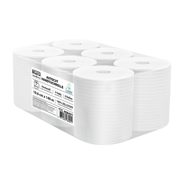 Paper towel rolls 140m 