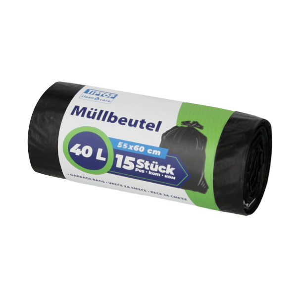 Müllbeutel 40L, ohne Zugband 15/1 