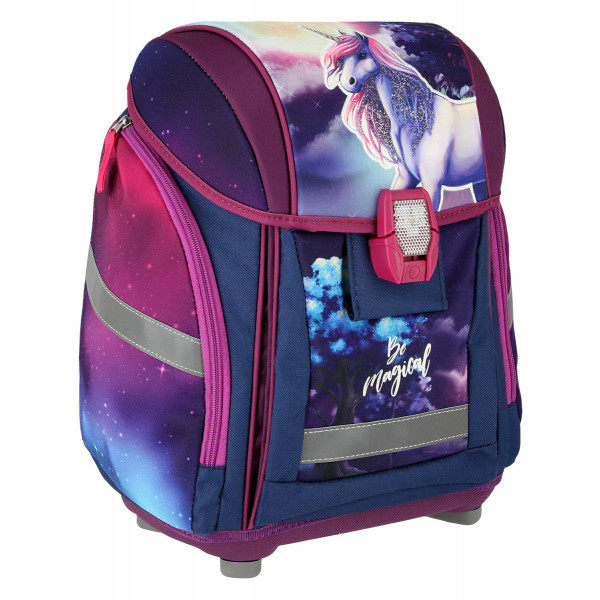 School bag set ''BE MAGIC'' NEW START 5-Pcs (LED buckle) 