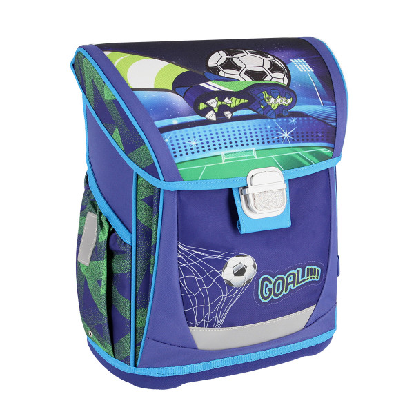 School bag set ''FOOTBALL GOAL''COOL 4-Pcs (Metal buckle) 