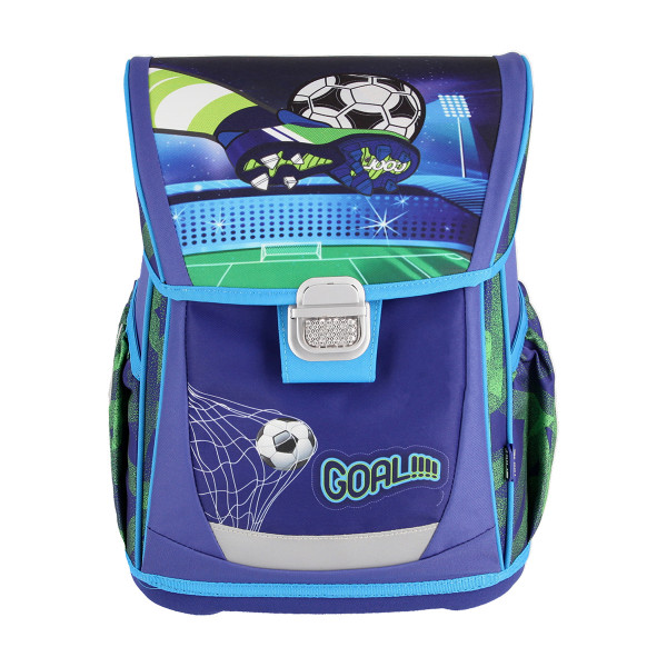 School bag set ''FOOTBALL GOAL''COOL 4-Pcs (Metal buckle) 