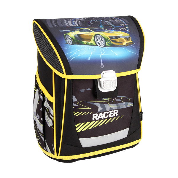 School bag set ''RACER'' COOL 4-Pcs (Metal buckle) 