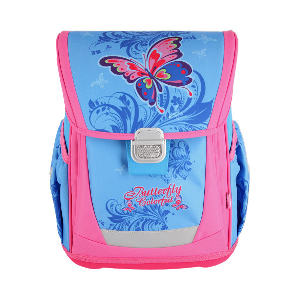 School bag set ''BUTTERFLY'' COOL 4-Pcs (Metal buckle) 