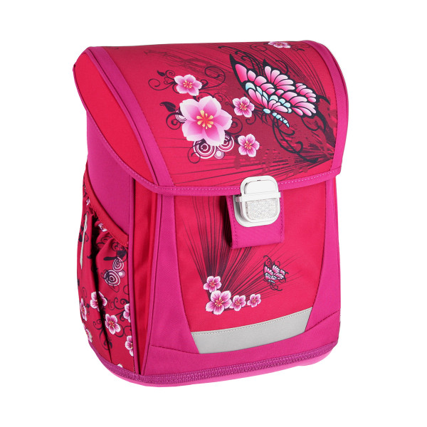 School bag set ''FLOWERS''COOL 4-Pcs (Metal buckle) 