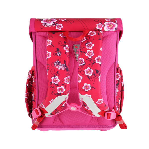 School bag set ''FLOWERS''COOL 4-Pcs (Metal buckle) 