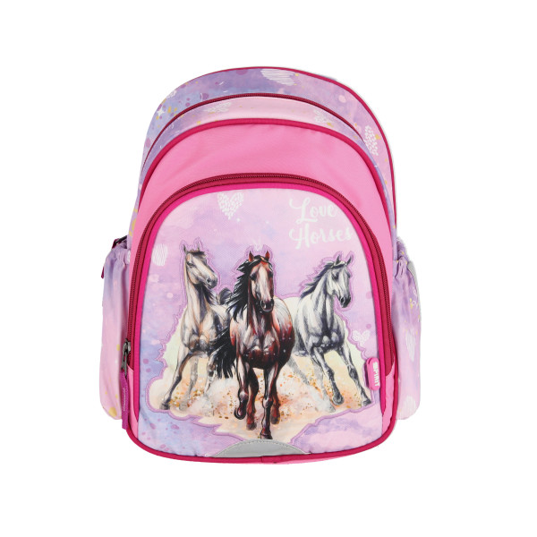 Vorschulrucksack “LOVE PFERD“ (UNO Kollektion) 