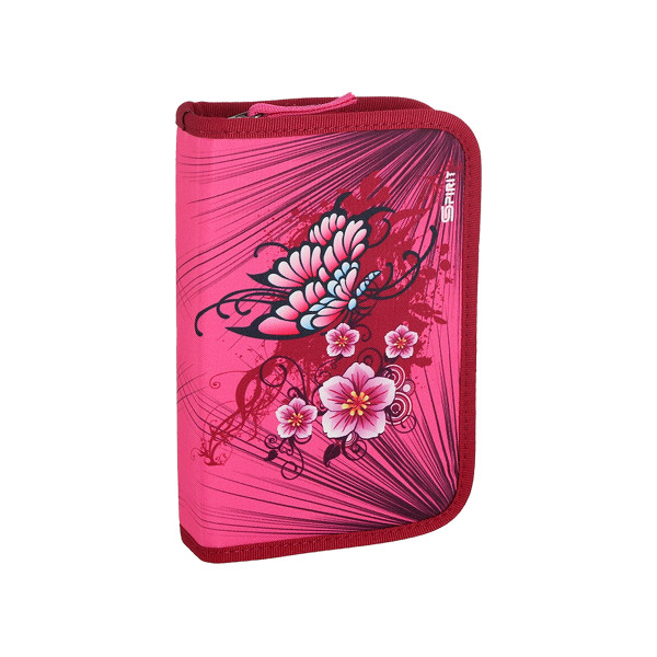 School bag set ''FLOWERS'' 3D SMART 5-Pcs (LED buckle) 