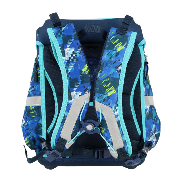 Torba set ''FOOTBALL BLUE'' SMART PREMIUM 5-delova (LED kopča) 