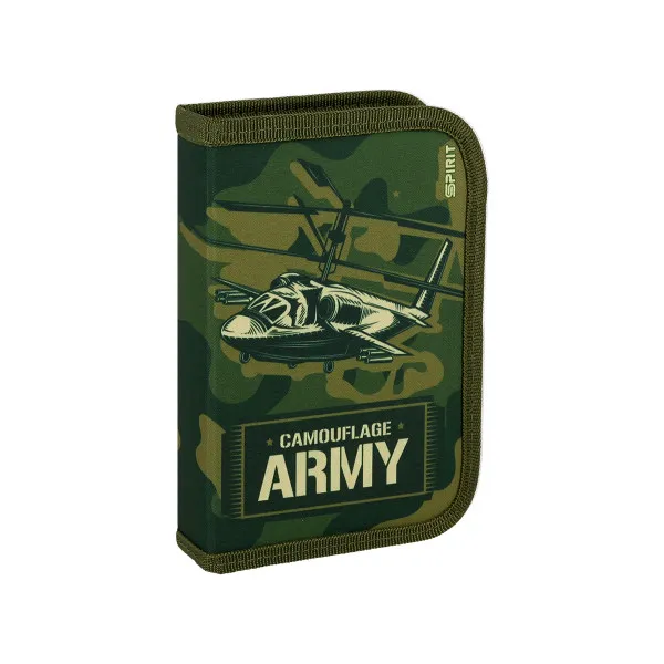 Pencil case ''ARMY'', 1-Zipper 