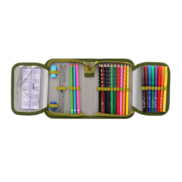 Pencil case ''ARMY'', 1-Zipper 