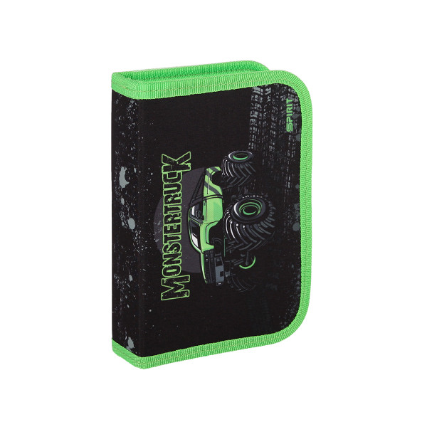 Pencil case ''MONSTER TRUCK'', 1-Zipper 