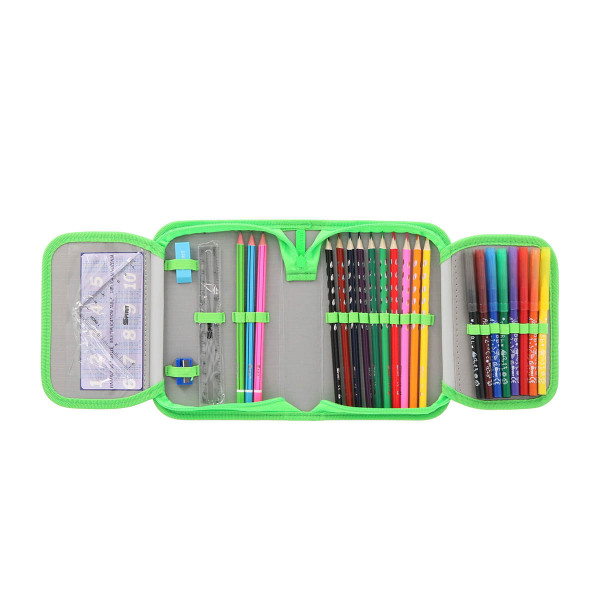 Pencil case ''MONSTER TRUCK'', 1-Zipper 