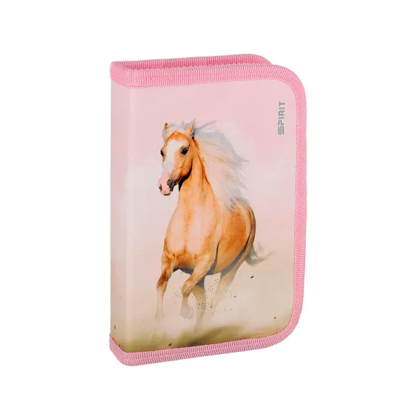 Pencil case ''WILD HORSE'', 1-Zipper 