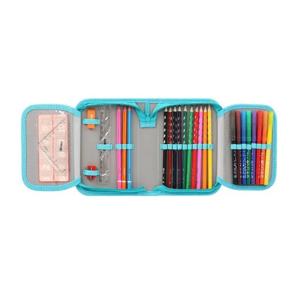 Pencil case ''OWLS'', 1-Zipper 