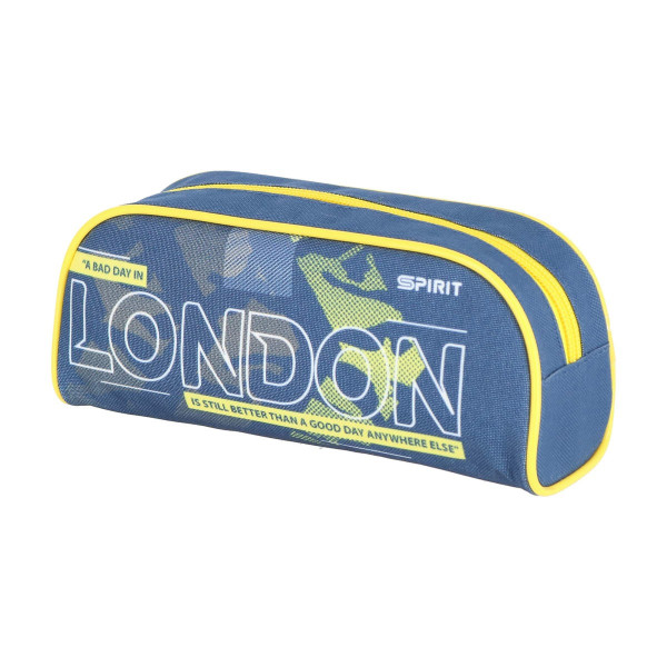 Pouch pencil case ''CITIES'', 4/1 (Assorted colours) 