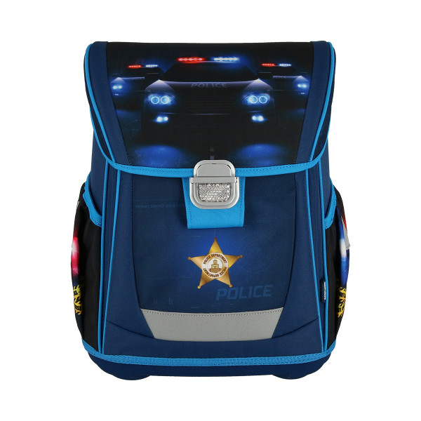 School bag set ''POLICE'' COOL 4-Pcs (Metal buckle) 