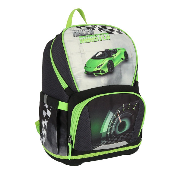 School bag set ''RACER MONSTER