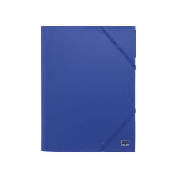 3-Flap File & Elastic Band, A4 PP 