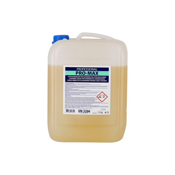 Flüssiges Reinigungsmittel zum Waschen von Gläsern und Tassen Pro-Max 11.5kg 