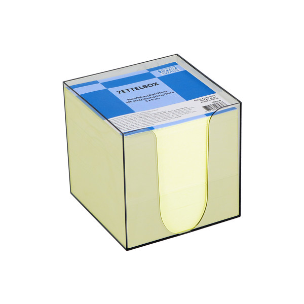 Note Cube in PVC Box 90x90x90mm 