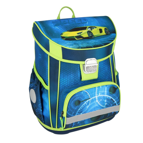 School bag set ''SPEED RACER'' VISION + 5-Pcs (Metal buckle) 