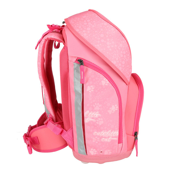 School bag set ''LITTLE CUTE CAT'' 3D VARIO 5-Pcs (Magnetic buckle) 