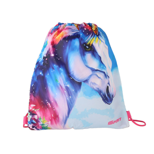 School bag set ''UNICORN'' 3D COMO 5-Pcs (Magnetic buckle) 