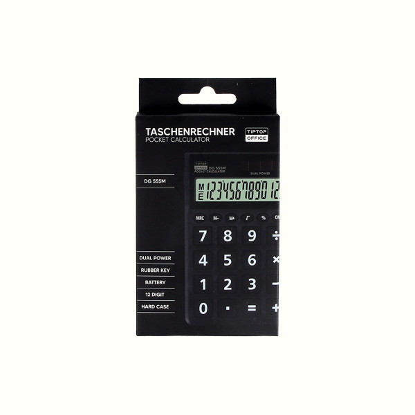 Pocket Calculator ''DG-555M'', 12-Digits 