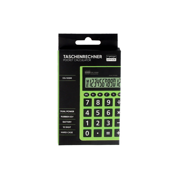 Pocket Calculator ''DG-555M'', 12-Digits 