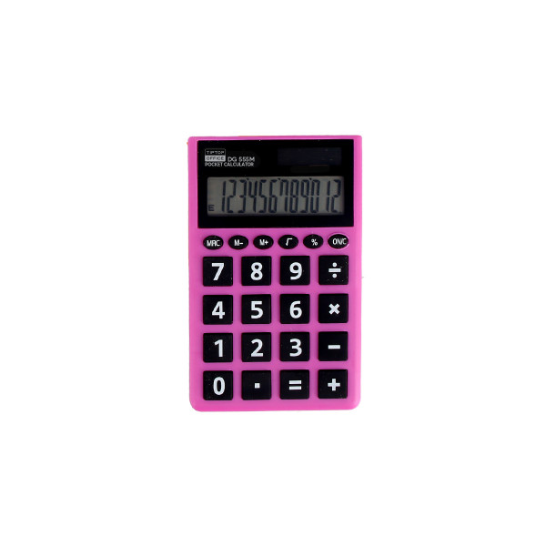 Pocket Calculator ''DG-555M'', 12-Digits 